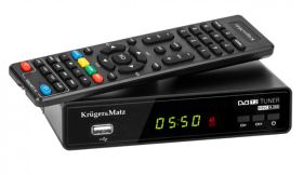 TUNER DVB-T2 H.265 HEVC KRUGER&MATZ