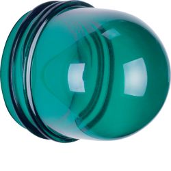 Klosz do sygnalizatora świetlnego E14, wysoki, zielony przezroczysty