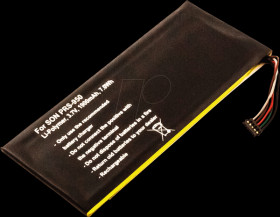 30694 Tablet battery for Sony devices, Li-Po, 1900 mAh