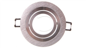 Sufitowa Oprawa Punktowa Morena, Ip20, Okrągła, Inox