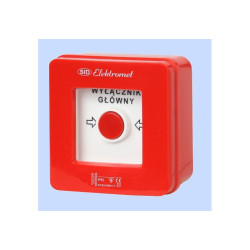 Wyłącznik alarmowy n/t WYŁĄCZNIK GŁÓWNY samoczynny WG-1s 921440 Elektromet