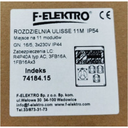 74184.15 Roz. ULISSE IP54 z zabezpieczeniami LC