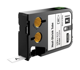 Rurki termokurczliwe ciągłe XTL 12mm x 2,7m fi 2,6-7,6mm czarny na białym 1868810