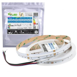 Taśma LED COB RGBW 896 chips 24V 16W + zimna 6500K CRI90+ - ED00031522 /odcinki po 5 m/