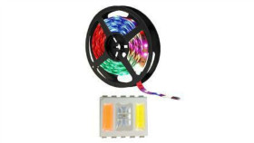 Taśma 12Vdc 30 Led 5050 5-Chip Rgbw 1M Ip20 Rgb + 6500K + 2400K Rgb+Cct