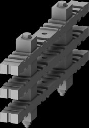 Stiffening, (W x H x D) 320 x 160 x 30 mm, 8PQ4000-0BA37