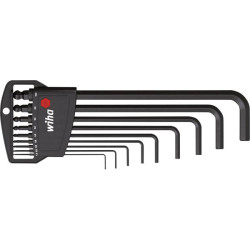 Wiha 03879 369H9B L-key set in Classic holder Hex Ball End 9pc