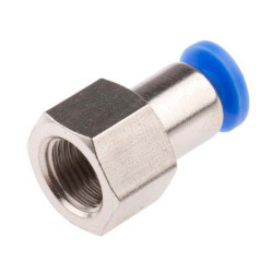 Złączka pneumatyczna M5 męskie Wciskane 4 mm RS PRO Adapter gwintowany prosty