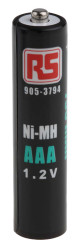 Akumulator AAA NiMH, 1.2V HR03, 750mAh Tak, RS PRO, RS PRO