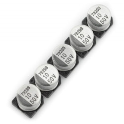 Kondensator elektrolityczny 10uF/50V SMD - 5szt.