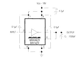 High-Speed, 6A MOSFET Driver (Noninverting)
