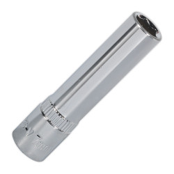 Sealey SP1407D Walldrive&#xAE; Socket 7mm Deep 1/4&quot;sq Drive Fully Polished