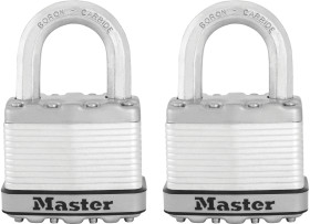 Kłódka średnica szekli: 9mm Master Lock Kłódka Obie opcje Stal