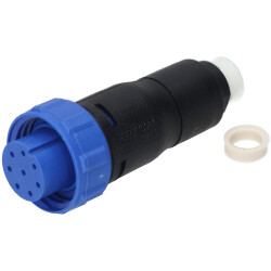 Bulgin PX0410/08S/6065 400 Series Buccaneer 8 Pole Flex Cable Connector Socket