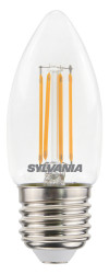 Źródła światła LED, 4,5 W, E27, 2700K, Sylvania, ToLEDo Retro Candle