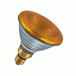 PAR38 E27 80W żółta 230V GE