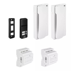 Domofon 2-rodzinny, natynkowy AS-102A