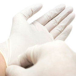 Rękawice robocze rozmiar: M materiał: Nitryl zastosowanie: Odporność na przebicie