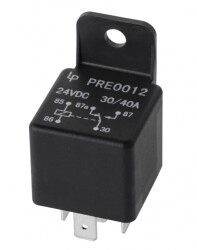 Przekaźnik samochodowy 4120, cewka 24V, styki 30/40A
