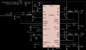 Triple Output, Buck/Buck/Boost Synchronous Controller with 28μA Burst Mode I