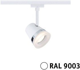 Lampa do systemu szynowego, wysokonapięciowego Paulmann Cone 94884 GU10 signal white
