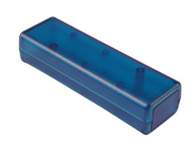 Obudowa urządzeń elektronicznych ABS wysokość zew: 25 mm szerokość zew: 36 mm długość zew: 114 mm 114 x 36 x 25mm