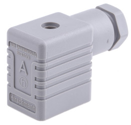 Złącze zaworu elektromagnetycznego B 2P+E 250 V AC/DC Żeński dławnica PG9 Wkręcane Hirschmann