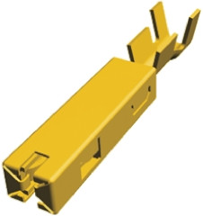 Zacisk zagniatany Żeński TE Connectivity Sensor Flat Contact 0.5mm² Obudowa złącza płaskiego czujnika