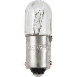 TRU COMPONENTS TC-12842728 Small tube bulb 130V 2.6W BA9s Warm white