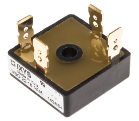 Moduł prostownika mostkowego Jednofazowy 17A 1600V Połączenie silikonowe FO B B