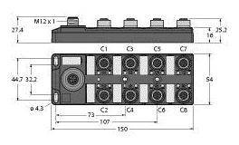 System I/O Turck TBIL-M1-8DOP 6814101 1 szt.