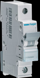 MCN120 Circuit breaker, 1-pole, 6 kA, C characteristic, 20 A, 1 module