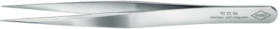 ESD precision tweezers, uninsulated, antimagnetic, stainless steel, 120 mm, 92 22 06