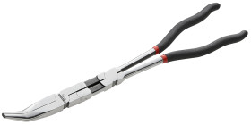 Szczypce płaskie długie Szczypce z długimi końcówkami Facom długość szczęk: 77mm długość całkowita: 340 mm Stal