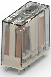 Relay, 2 Form C (NO/NC), 12 V (DC), 105 Ω, 8 A, 300 V (DC), bistable, 7-1393234-3