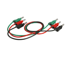 Kabel, typ: Zestaw kabli wyjściowych wtyczki z chowanym rękawem o długości 50 cm do układania w stosy, do użytku z: