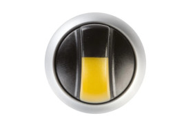 Napęd przełącznika 2 połozeniowy żółty z podświetleniem bez samopowrotu M22-WRLK-Y 216829