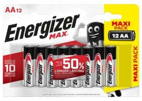 Baterie AA Energizer 1.5V Cynk-dwutlenek manganu 2.5Ah Energizer MAX