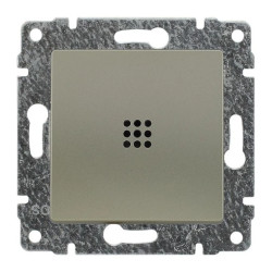 VENA Przycisk z klawiszem podświetlany bez ramki 10AX 250V 525010