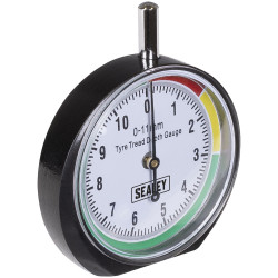 Sealey VS0568 Pocket Type Tyre Tread Depth Dial Gauge