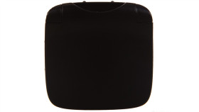 Valena Allure Plakietka Gniazda 2P+Z Z Kalpką Czarny 754868