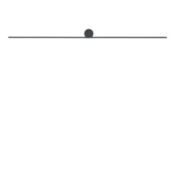 Kinkiety obrazowe SPIN LED M 14W 520lm 3000K Czarny 10370 Nowodvorski