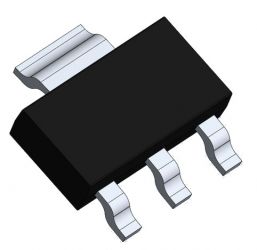 Stabilizator LDO, 2.85V - SOT223