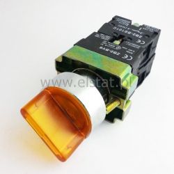 Przełącznik piórowy stabilny [0-1] metal podświe