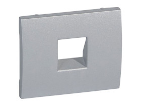 SISTENA LIFE Plakietka Metalic do pojedyncze gniazda telefonicznego 771395 LEGRAND