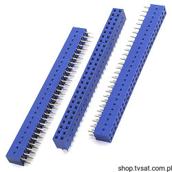 76342-328 Socket 2 x 28 Pin R 2.54 THT DUPONT