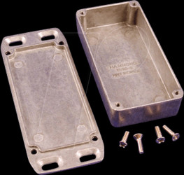 1590GFL aluminum casing, 1590 G, 100,2 x 50 x 25,5 mm, aluminum