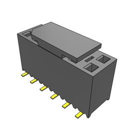 Gniazdo PCB 12 -pinowe 2 -rzędowe raster: 2.54mm Gniazdo do montażu powierzchniowego na płytce drukowanej Pionowy SMD