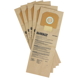DEWALT DWV9401 Paper Dust Bag (Pack 5)