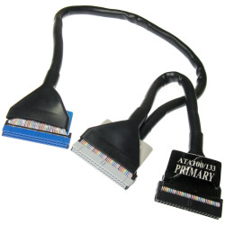 Kabel HDD ATA133 60cm okrągły dysków twardych ATA ICIDU